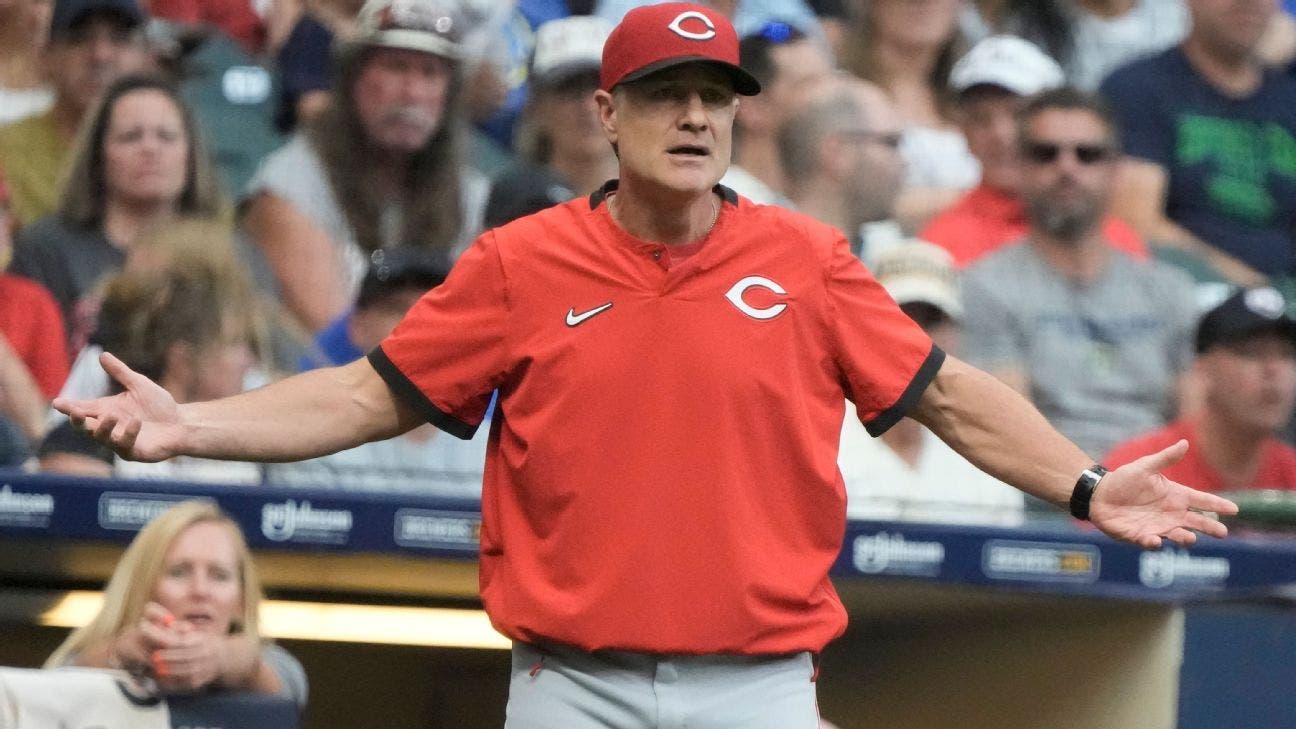 Los Rojos de Cincinnati despiden a su mánager David Bell