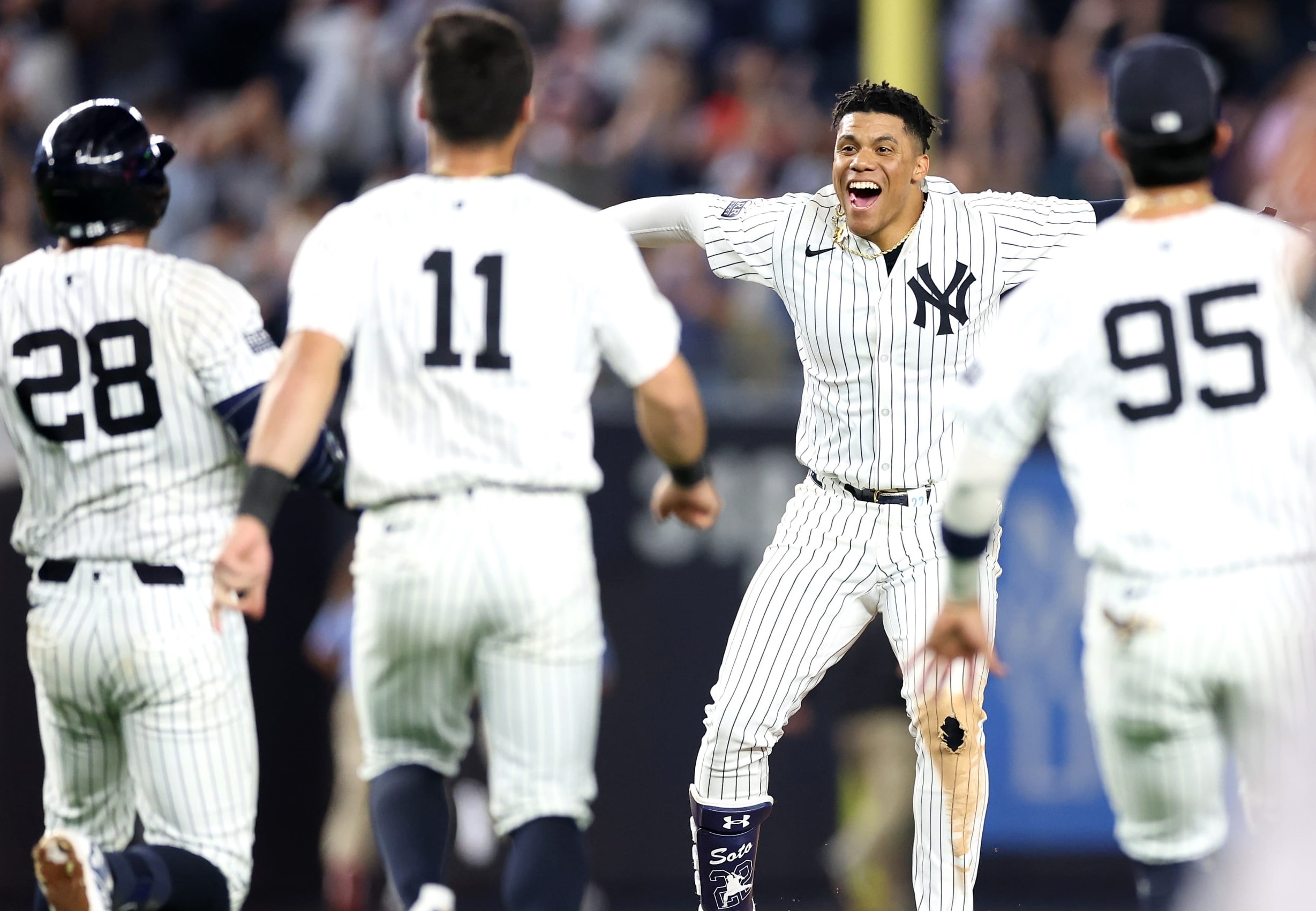 Juan Soto pega el imparable ganador y Yankees dejan en el terreno a los Medias Rojas