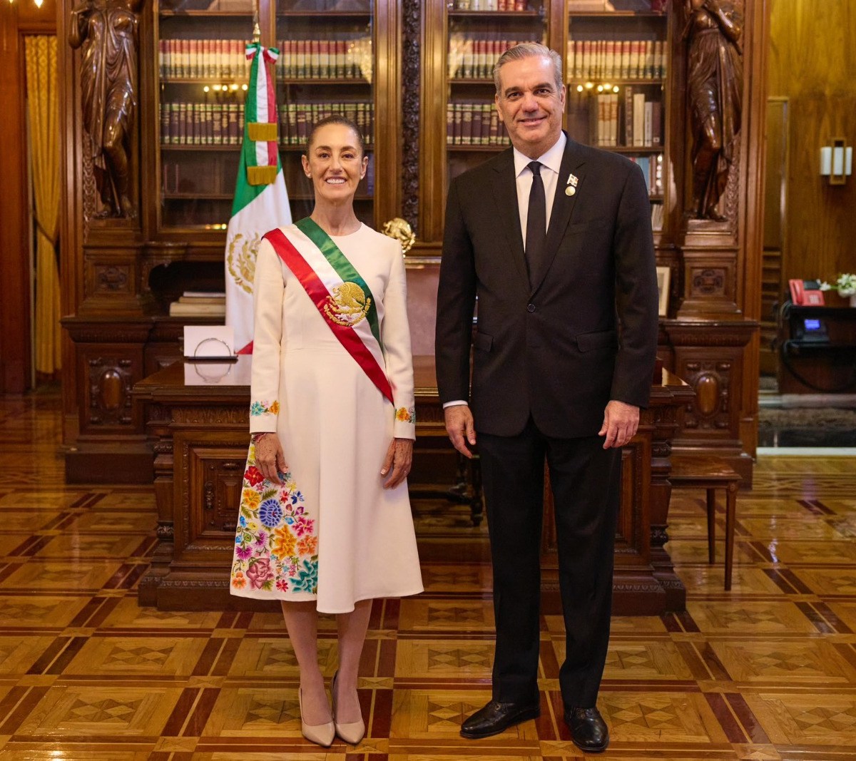 Abinader desea éxito a Claudia Sheinbaum, nueva presidenta de México