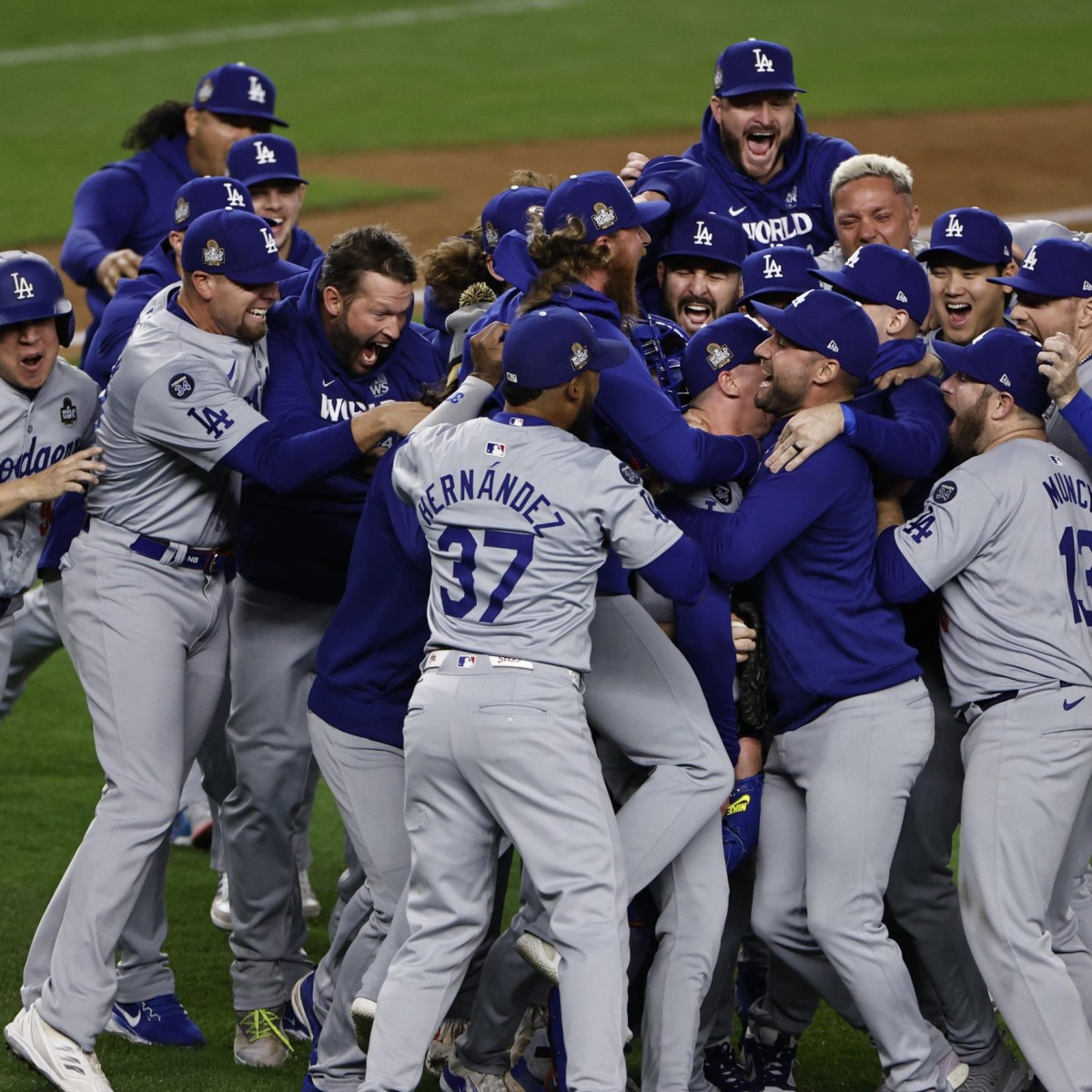 ¡Dodgers campeones! Ganan su Serie Mundial número 8