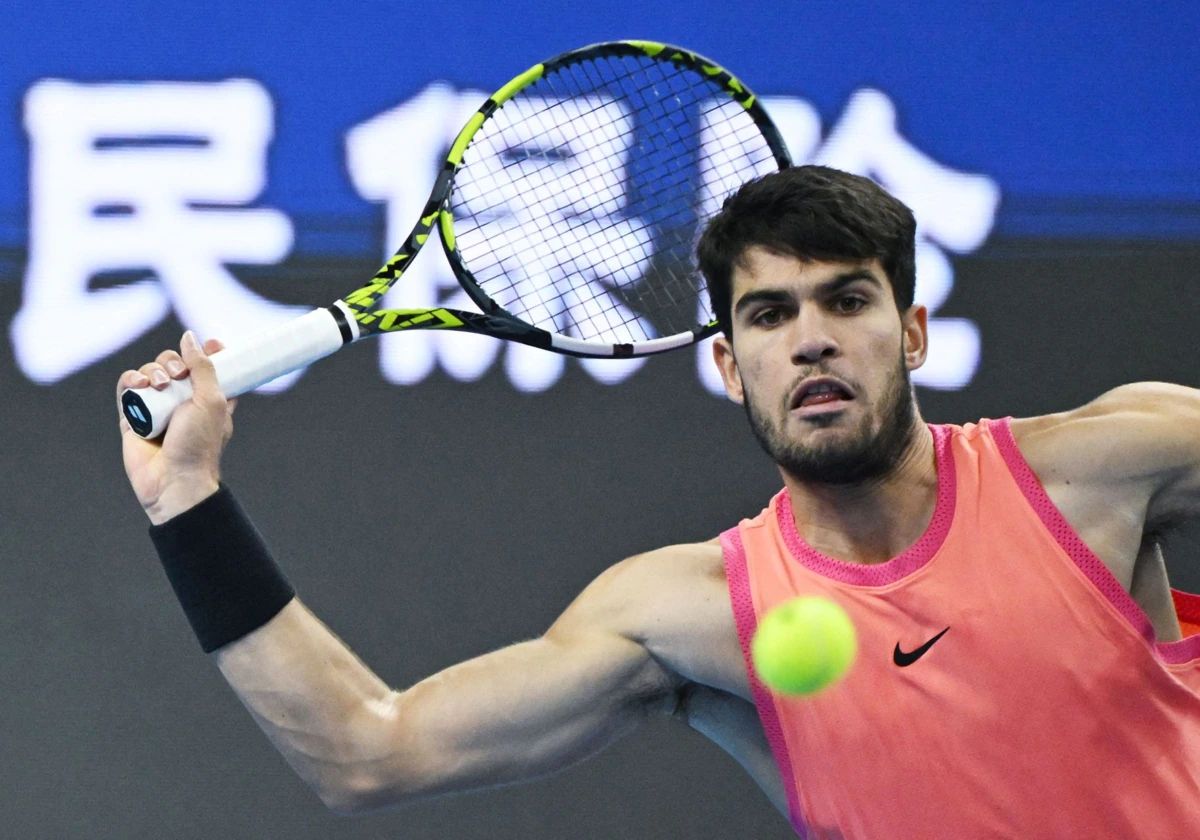 Alcaraz se proclama campeón del Abierto de China tras vencer a Sinner