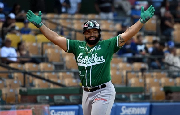 Estrellas vencen a Gigantes en partido de muchas carreras en SFM