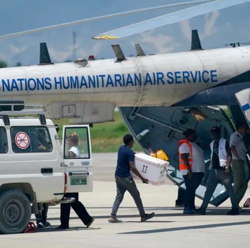 La ONU reanudará los vuelos humanitarios a Haití mañana