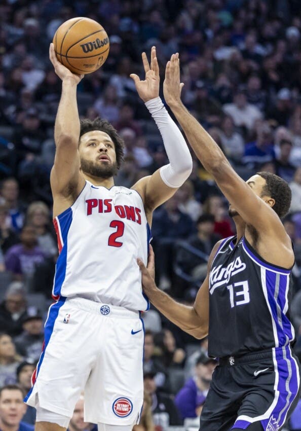 Pistons de Detroit arrebatan victoria Sacramento Kings