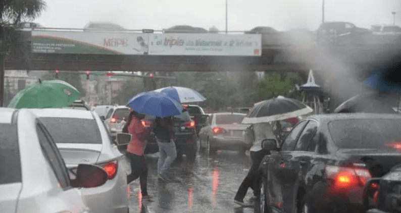 Este jueves se esperan lluvias en horas de la tarde en GSD