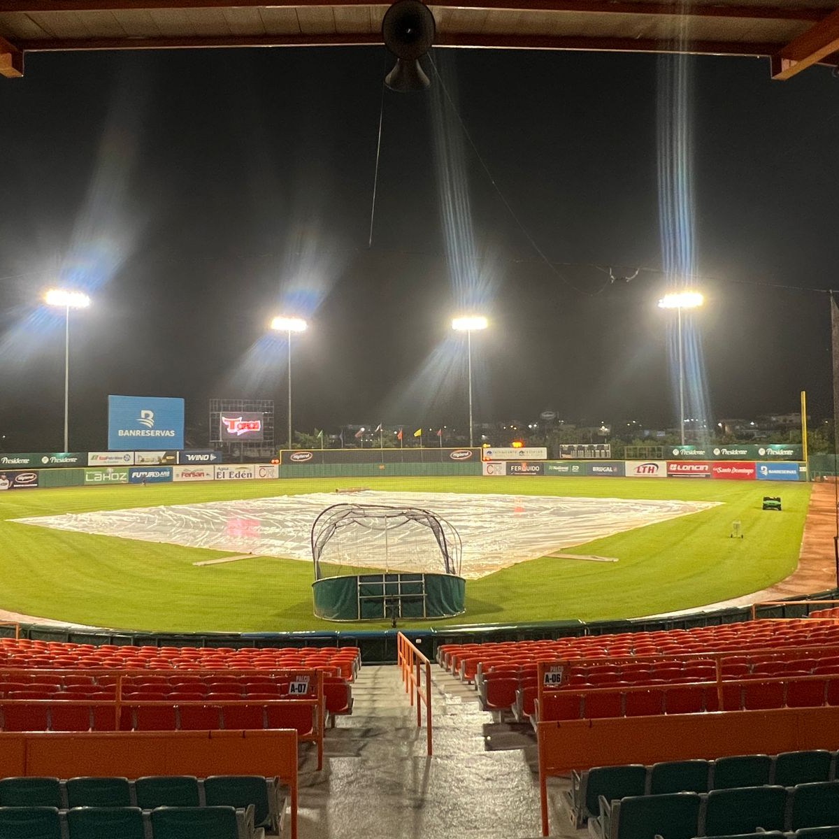 Pospuesto por lluvia dos partidos de este sábado en Lidom