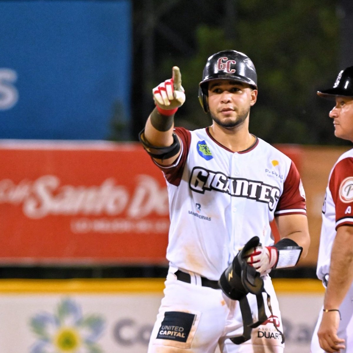 Geraldi Díaz conduce a Gigantes sobre Los Toros continuación béisbol RD